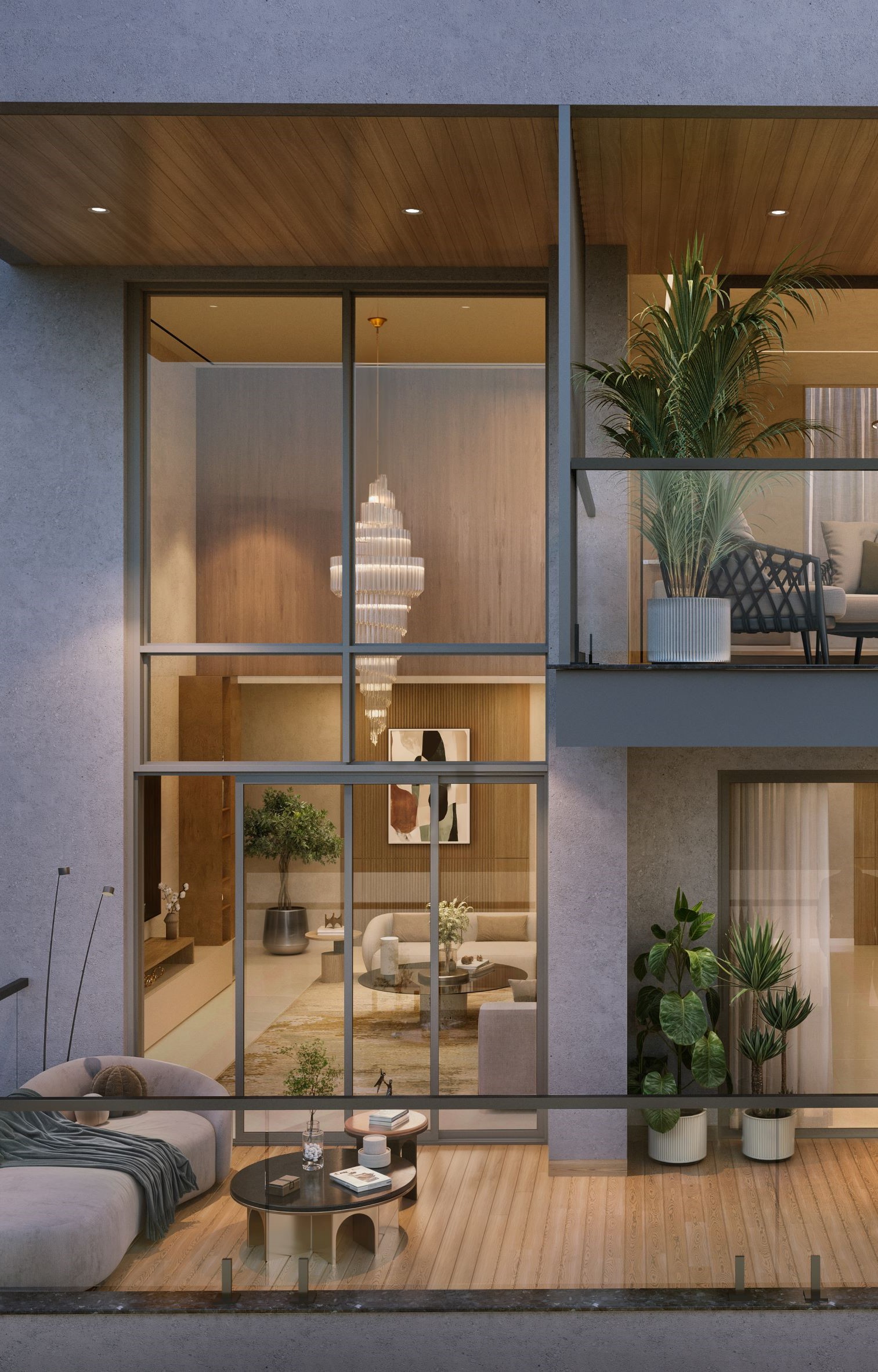 SNN Estates Duomont Double Height Balcony